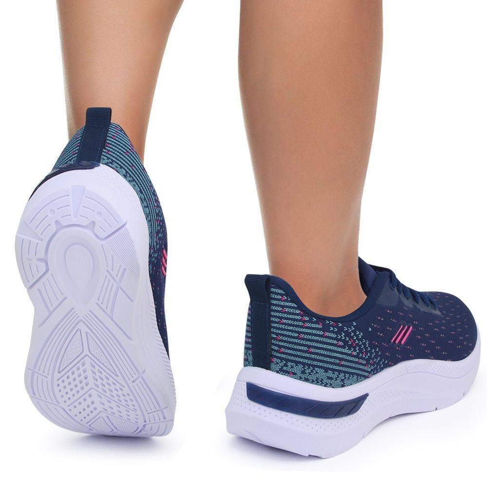 Tênis Feminino Fitness Esportivo Caminhada Academia Kit 2 6
