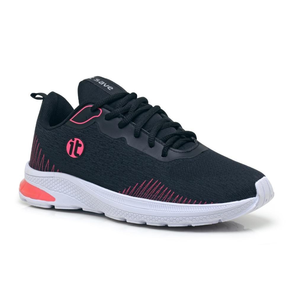 Tênis Feminino Caminhada Running Esportivo Academia Kit 2 Rosa 4