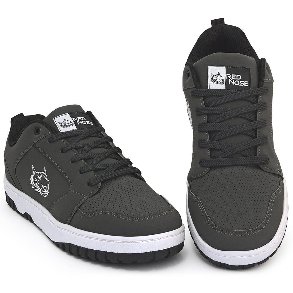 Tênis Masculino Red Nose Skate Rnnm817 Retrô Robusto Preto 3