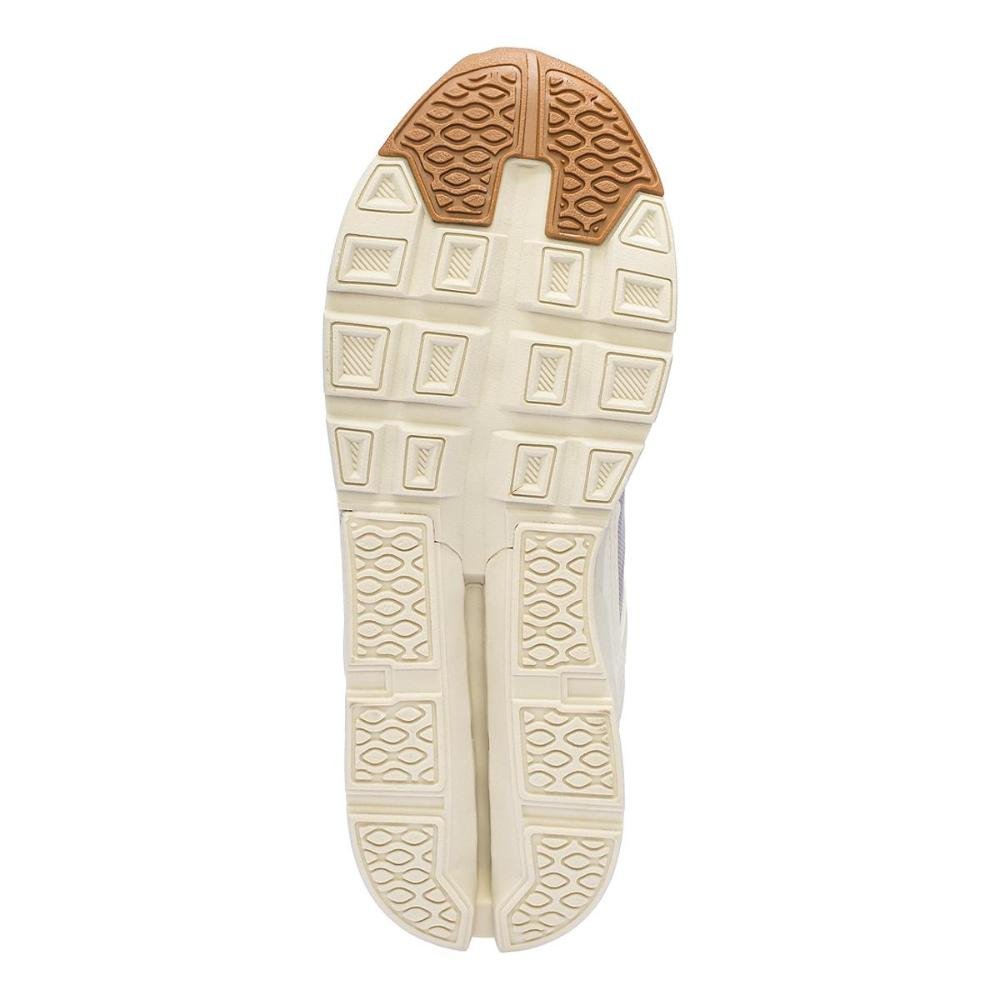 Tênis Feminino Caminhada Respirável Leve Confortável Bege 5