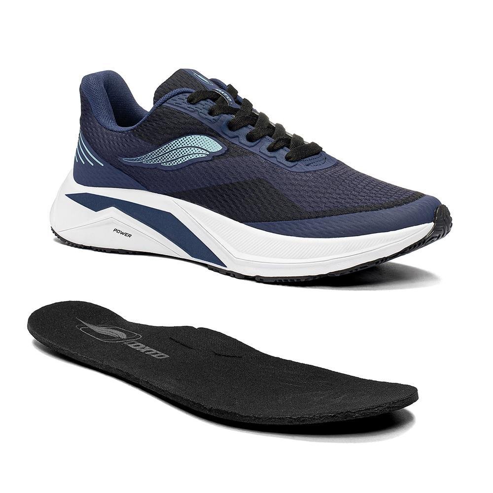 Tênis Masculino Running Conforto Azul 3