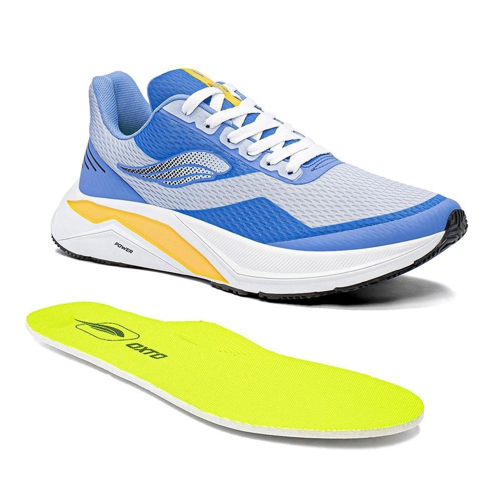 Tênis Masculino Running Conforto Azul 3
