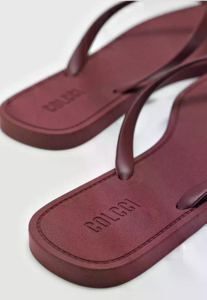 Chinelo Colcci Venice Feminino Casual Confortável Vermelho 6
