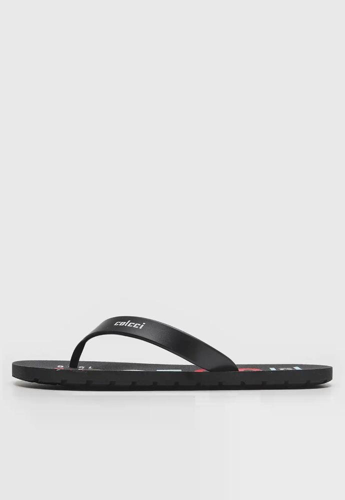 Chinelo Masculino Colcci Neto Casual Original Preto 5
