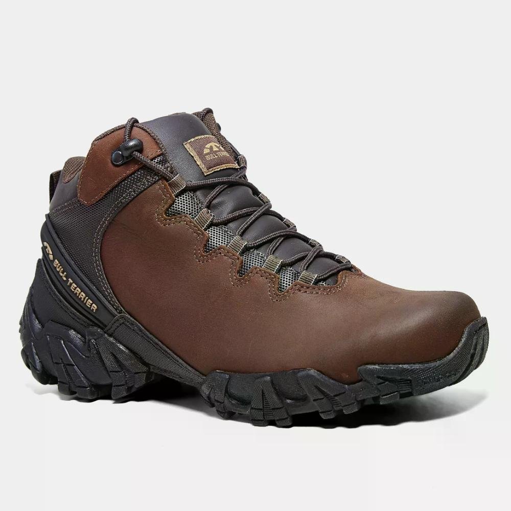 Bota Masculina Adventure Bull Terrier Dakar Couro Marrom 3