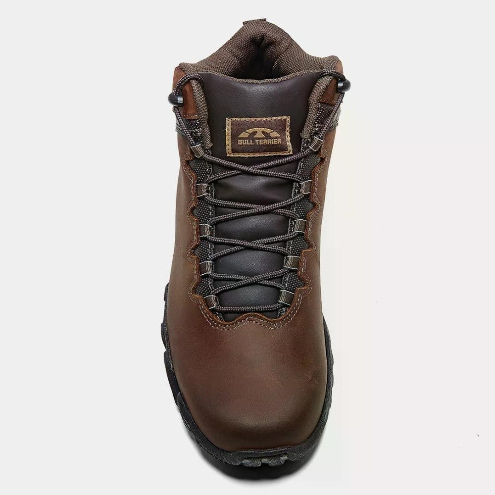 Bota Masculina Adventure Bull Terrier Dakar Couro Marrom 4