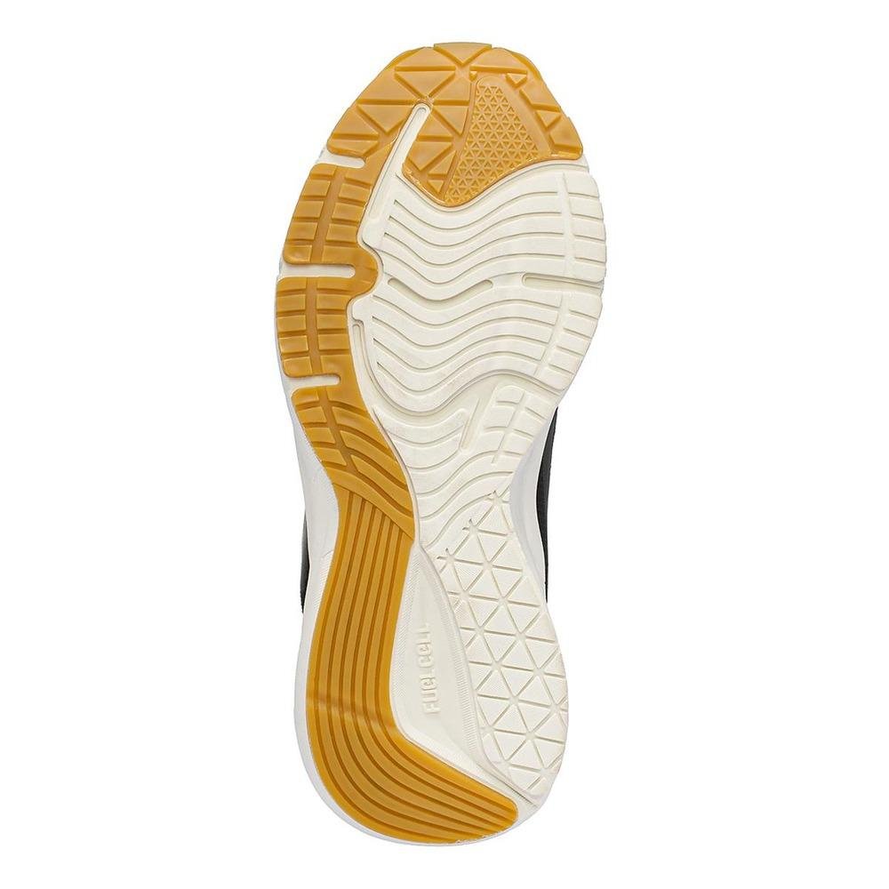 Tênis Masculino Corrida Caminhada Academia Leve Conforto Preto 5
