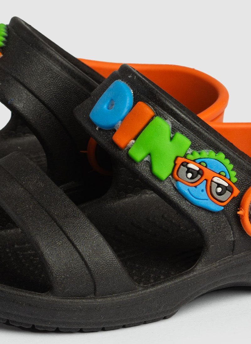 Papete Infantil Menino Dino Preto 2