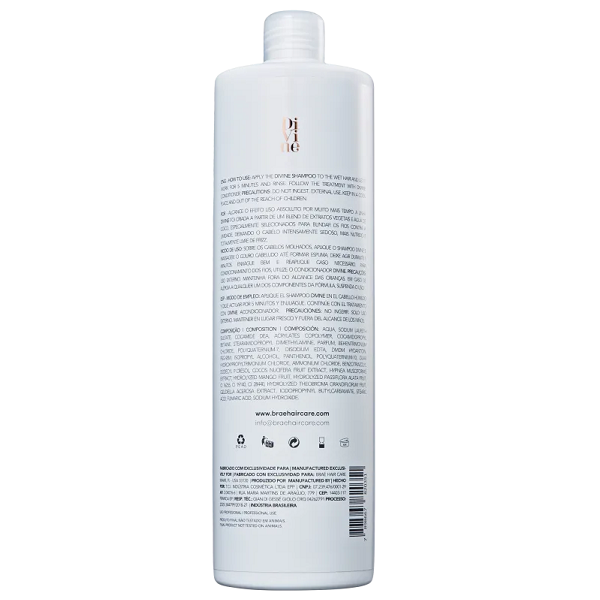 BRAE Divine Anti-Frizz - Shampoo 1L 1L 3