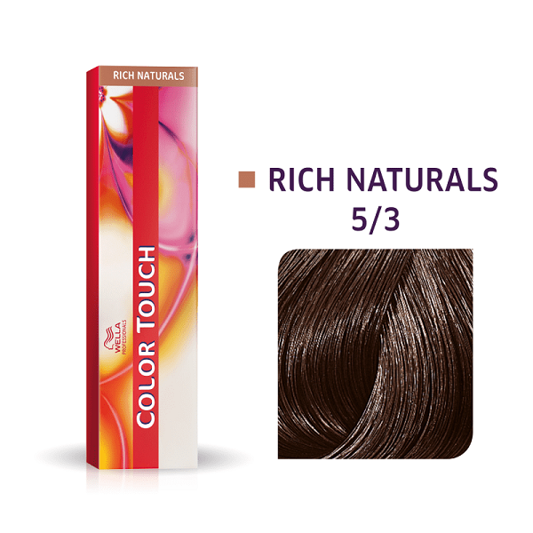 Wella Professionals Color Touch 5/3 Castanho Claro Dourado - Tonalizante 60g Cor 5/3 Castanho Claro Dourado 2