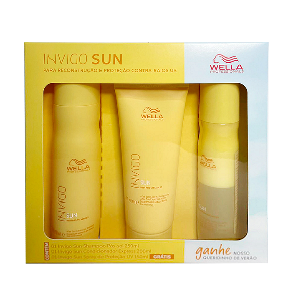 Wella Professionals Kit Invigo Sun Verao (3 Produtos) ÚNICO 1