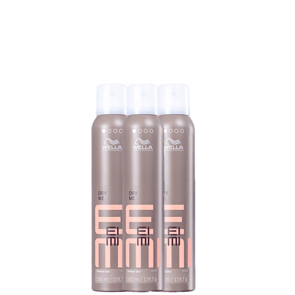 Kit Wella Professionals EIMI Dry Me - Shampoo a Seco 180ml (3 Unidades) ÚNICO 3