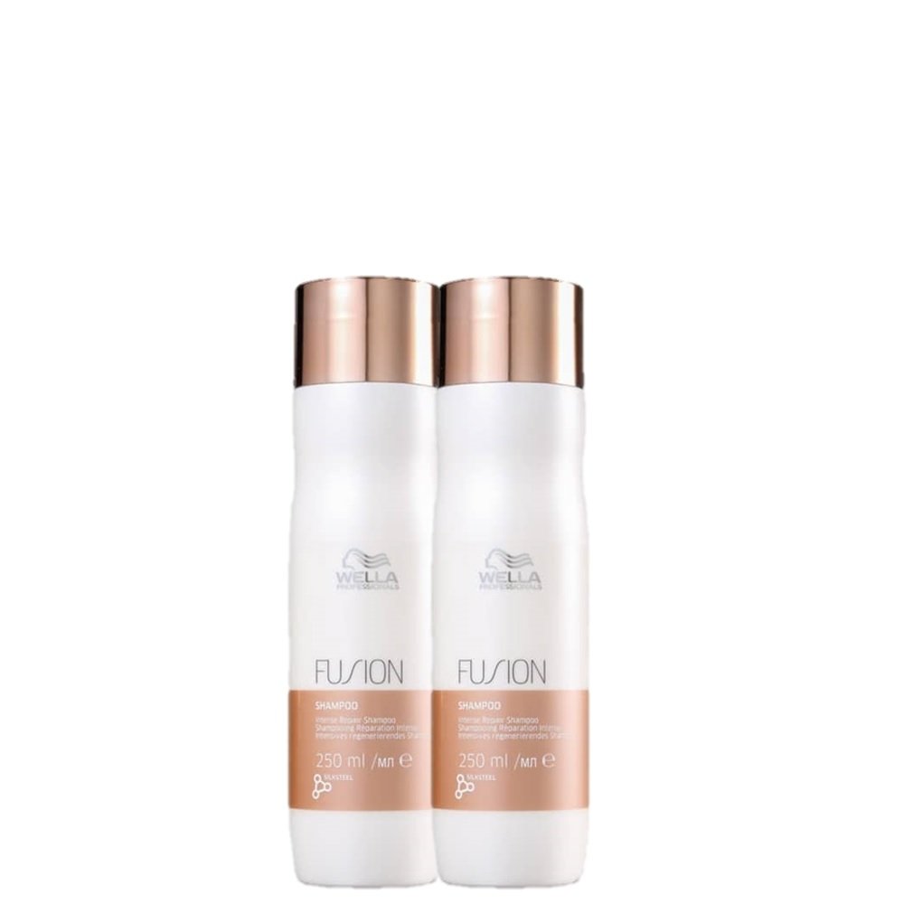 Kit Wella Professionals Fusion - Shampoo 250ml (2 Unidades) ÚNICO 1