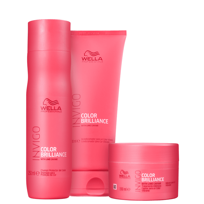 Kit Wella Professionals Invigo Color Brilliance Trio (3 Produtos) ÚNICO 1