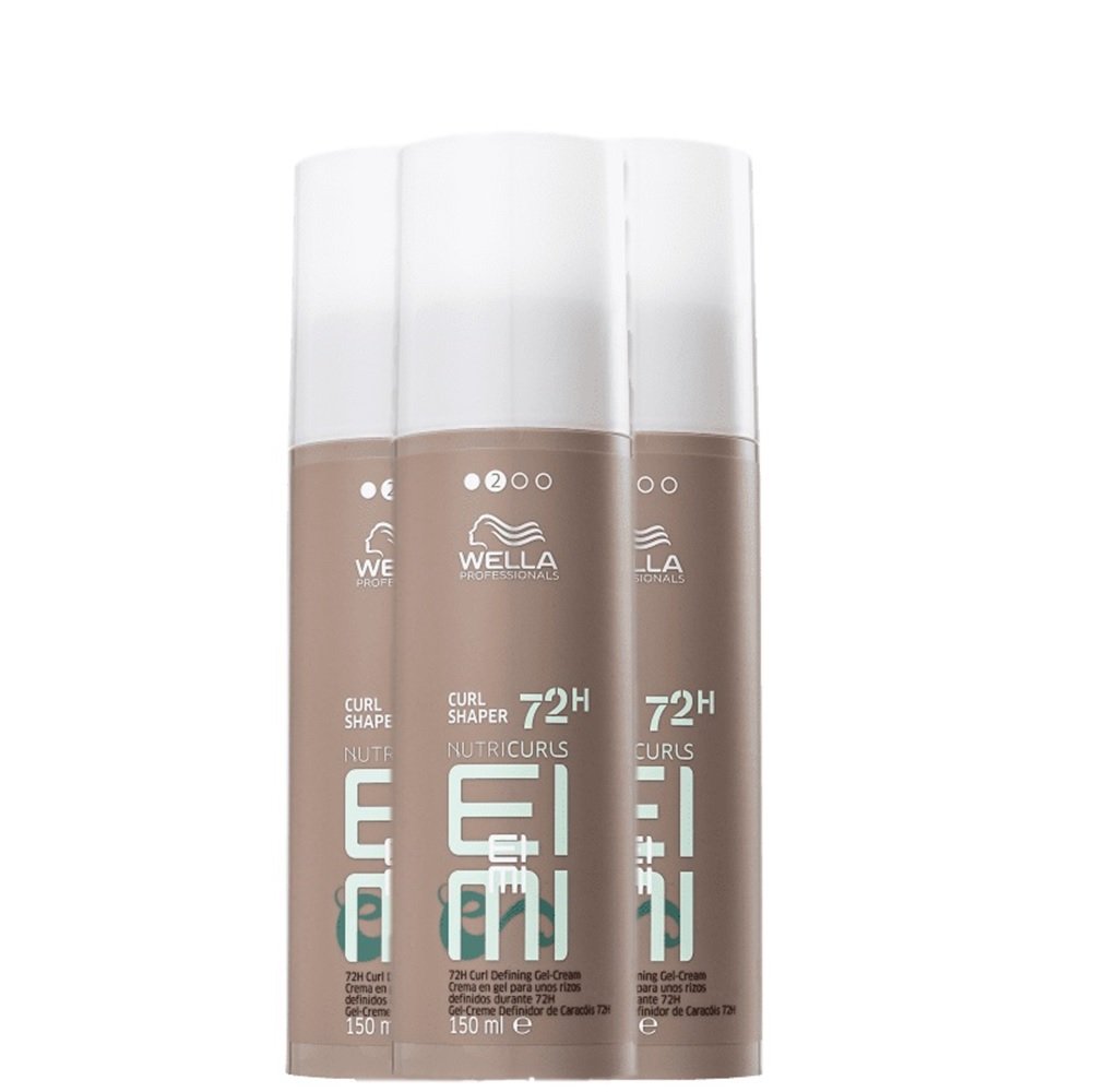 Kit Wella Professionals EIMI Nutricurls Curl Shaper - Ativador de Cachos 150ml (3 Unidades) ÚNICO 5