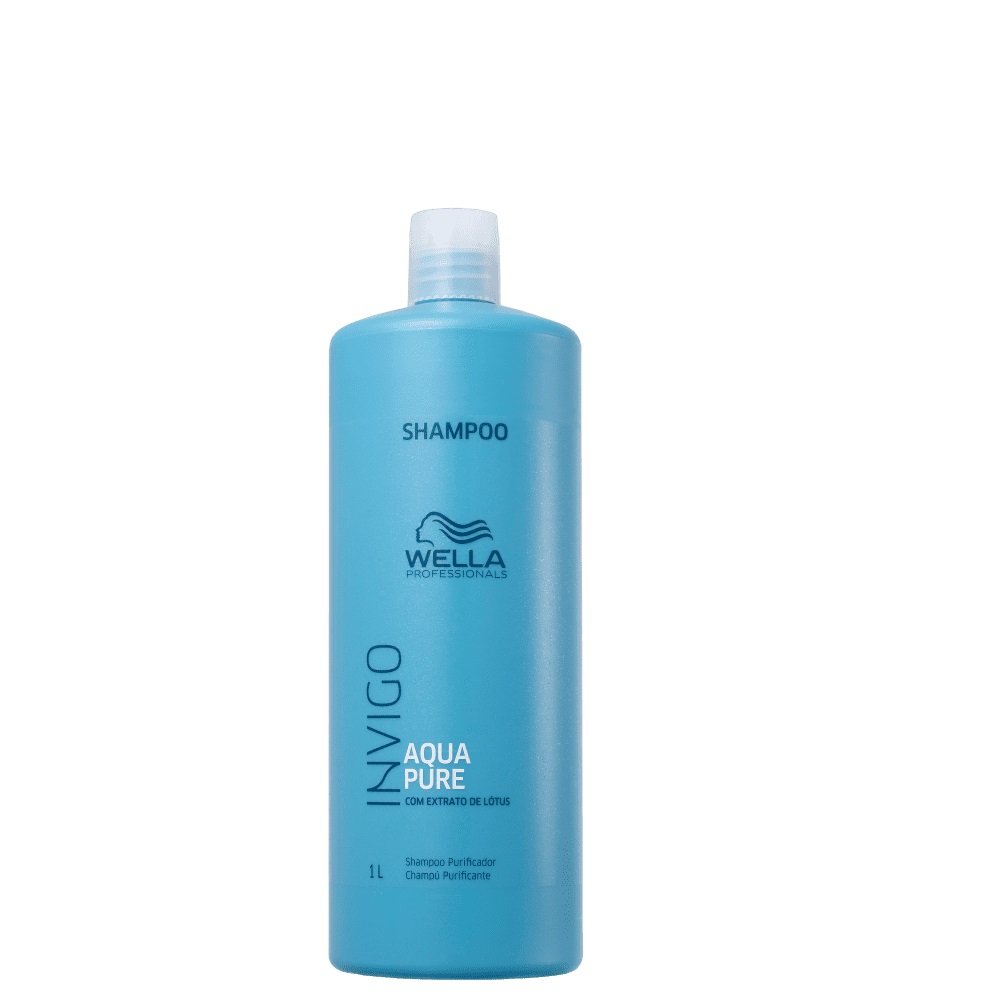 Kit Wella Professionals Invigo Balance Acqua Pure - Shampoo Antirresiduos 1L (2 Unidades) ÚNICO 6