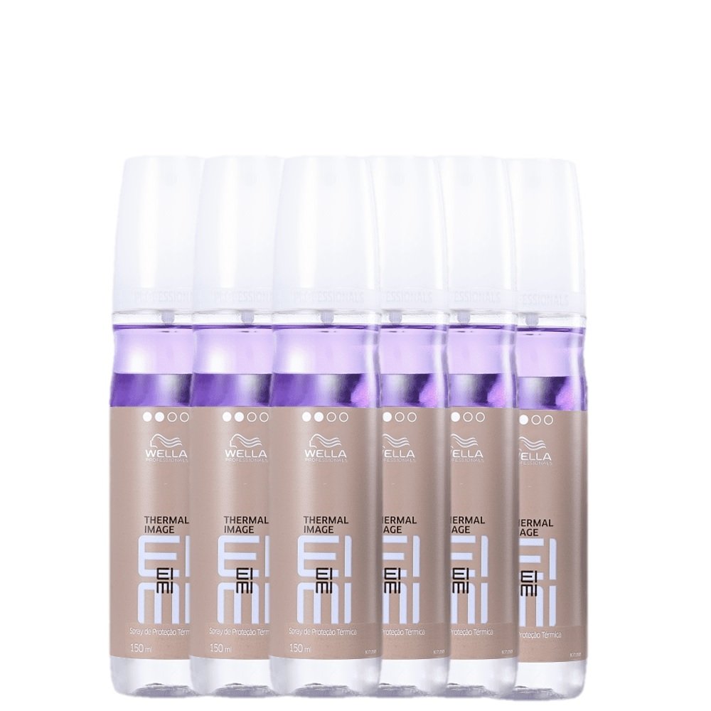 Kit Wella Professionals EIMI Thermal Image - Protetor Termico 150ml (6 Unidades) ÚNICO 4
