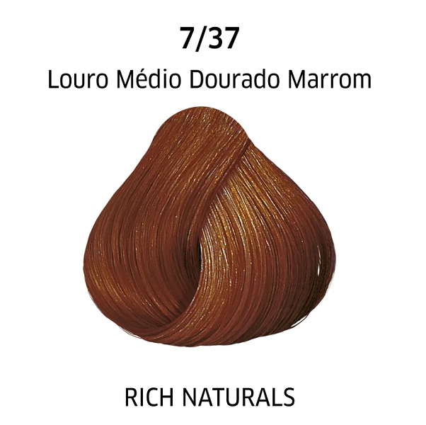 Wella Color Perfect 7.37 Louro Medio Dourado Marrom - Coloracao Permanente 60ml Cor 7.37 Louro Medio Dourado Marrom 2