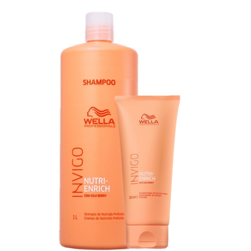 Kit Wella Nutri Enrich Cabelos Ressecados (2 Produtos) ÚNICO 1
