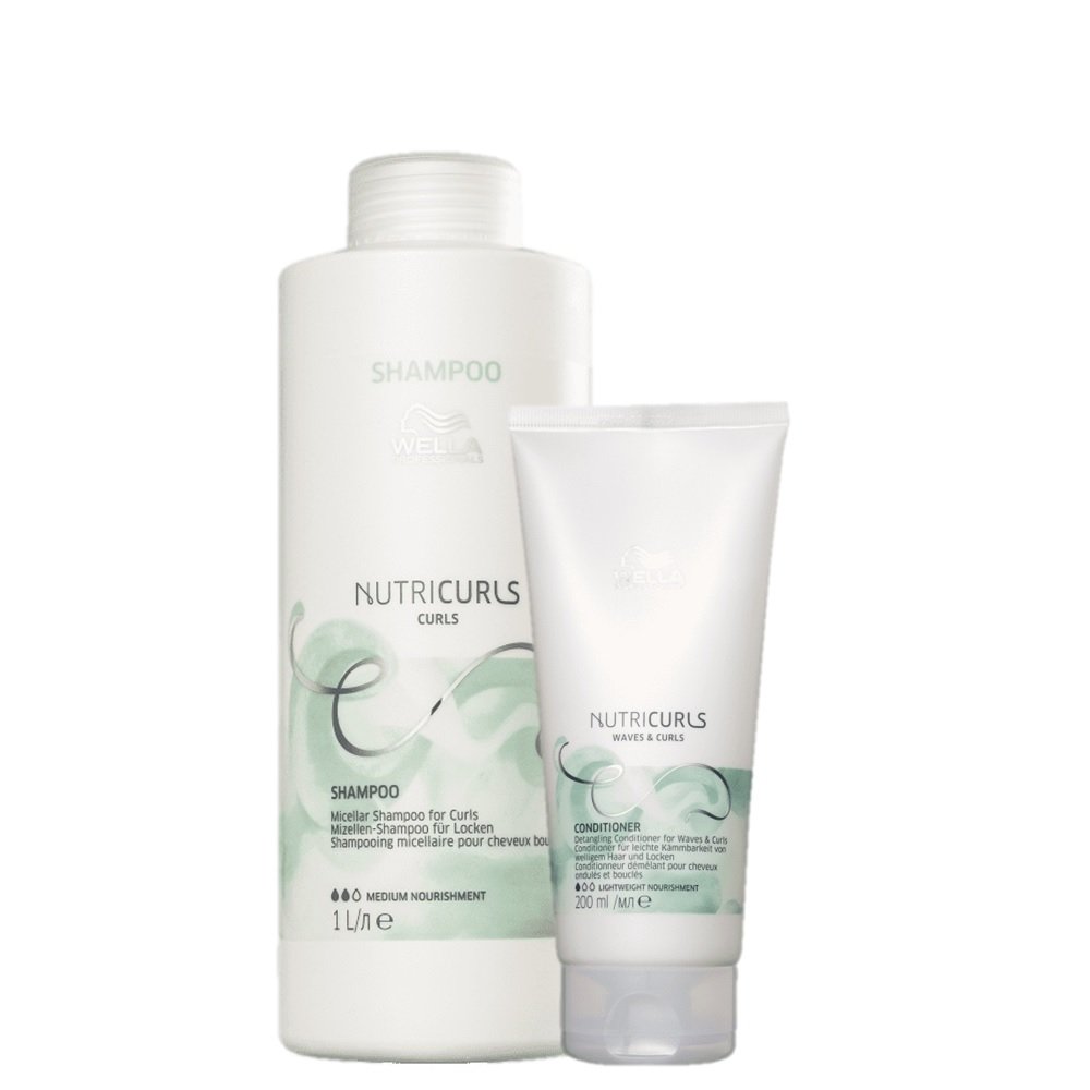 Kit Wella NutriCurls Cabelos Cacheados (2 Produtos) ÚNICO 5
