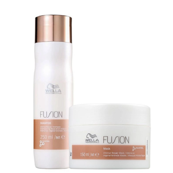 Wella Professionals Fusion Shampoo 250ml e Mascara 150ml(2 Produtos) ÚNICO 6
