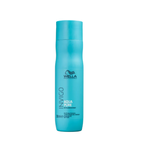 Wella Professionals Invigo Balance Aqua Pure Shampoo Antirresiduos 250ml e Oil Reflections 30ml ÚNICO 2