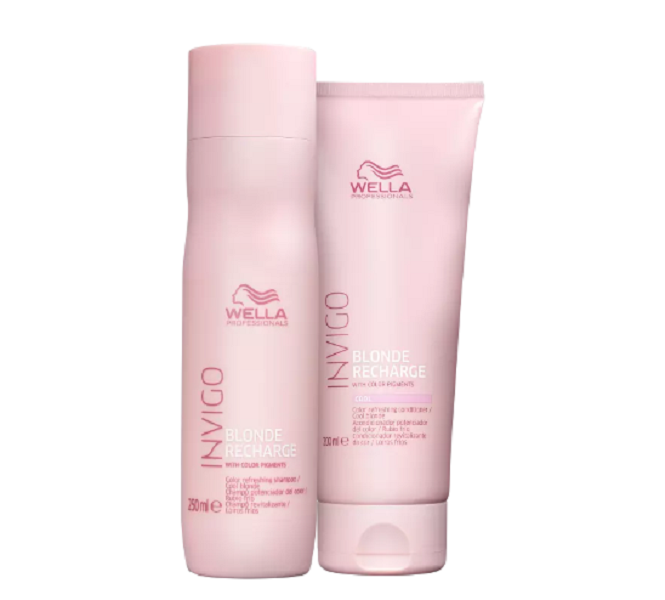 Wella Professionals Invigo Blonde Recharge Home Care Duo (2 Produtos) ÚNICO 1