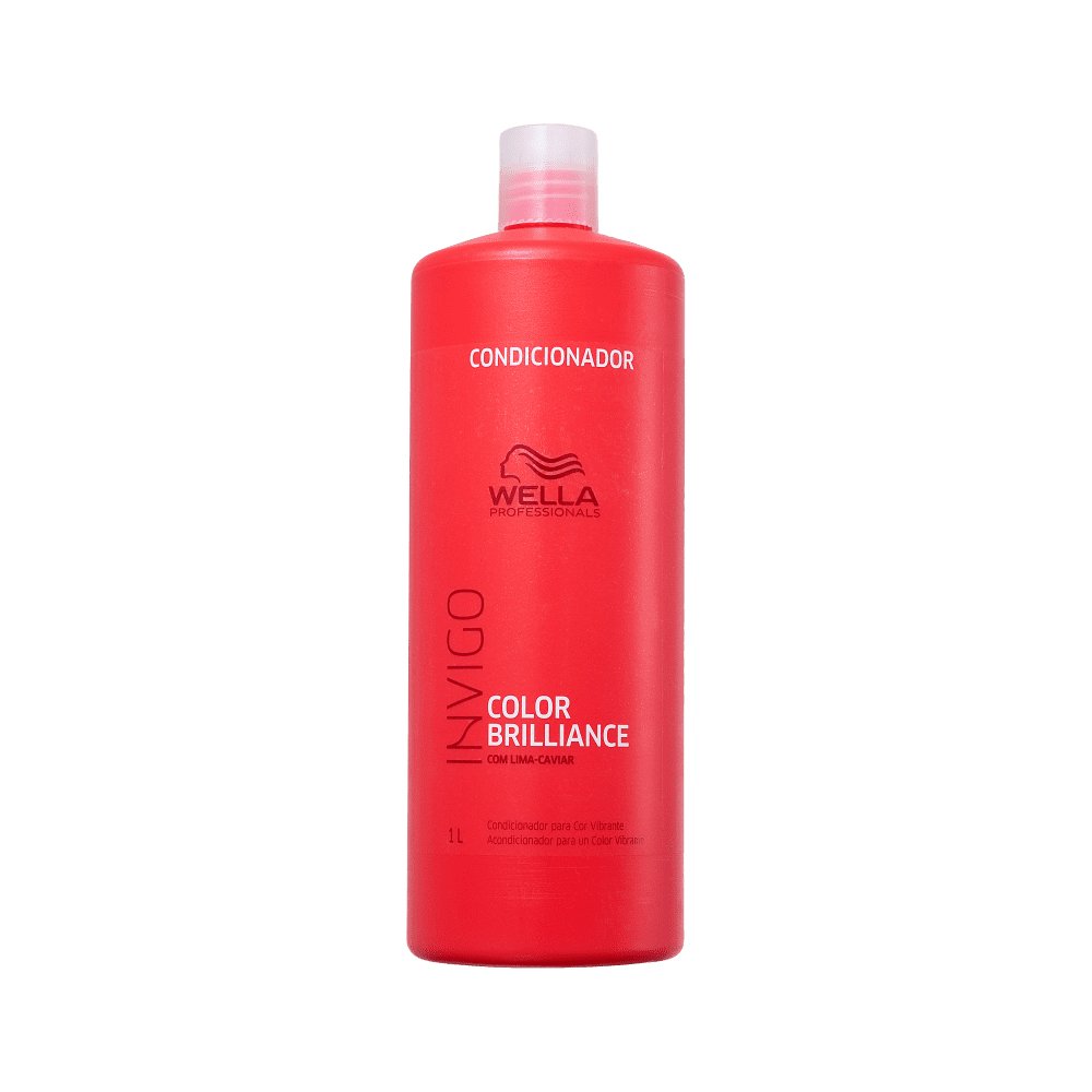 Wella Professionals Invigo Color Brilliance Shampoo+Condicionador 1L+Mascara 500g+Oil Reflections Light 100ml ÚNICO 4