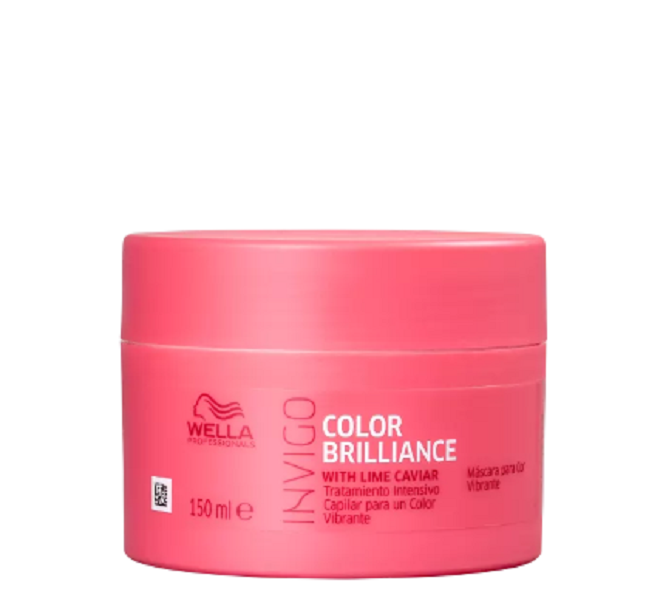 Wella Professionals Invigo Color Brilliance Shampoo 1l+Mascara 150ml ÚNICO 6