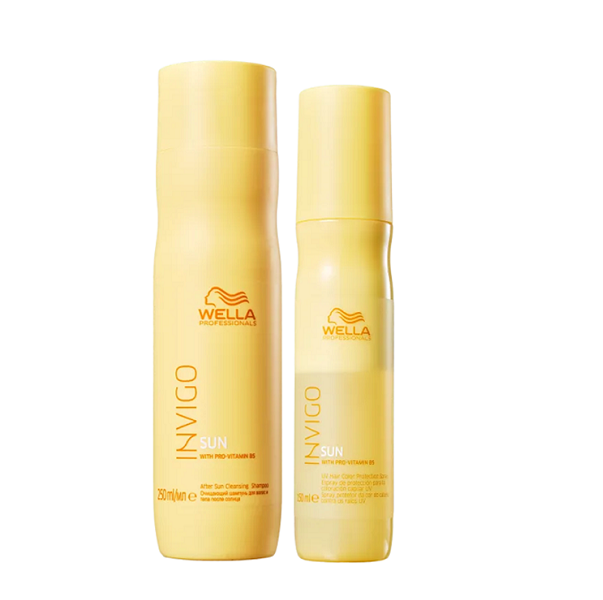 Wella Professionals Invigo Sun - Shampoo 250ml+Leave-in 150ml ÚNICO 1