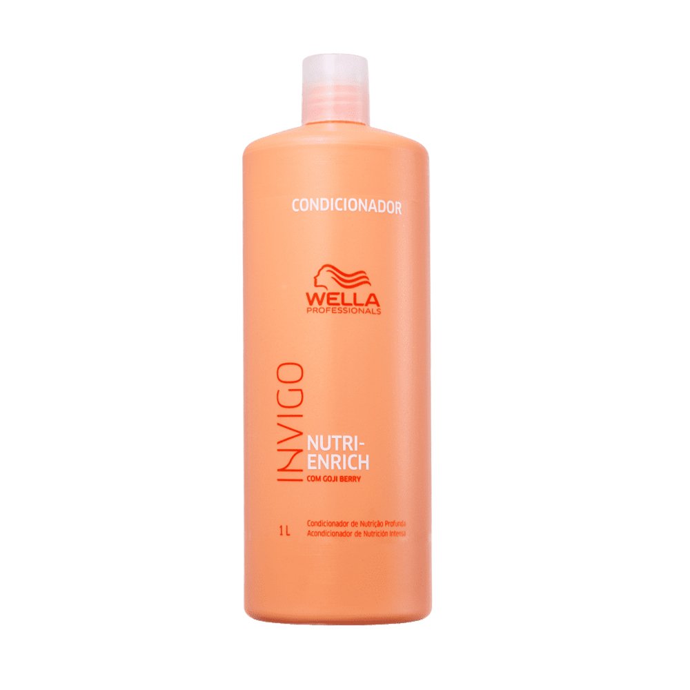 Wella Professionals Invigo Nutri-Enrich Shampoo+Condicionador 1L+Mascara 150ml ÚNICO 3