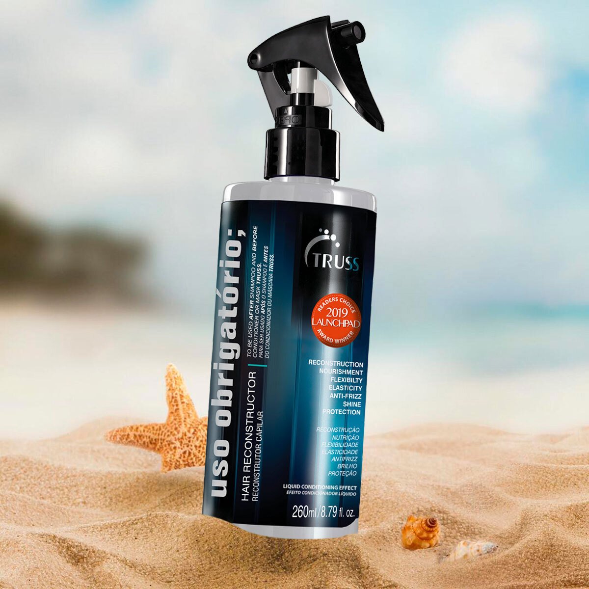 Truss Uso Obrigatorio Tratamento Reconstrutor 260ml 260ml 2