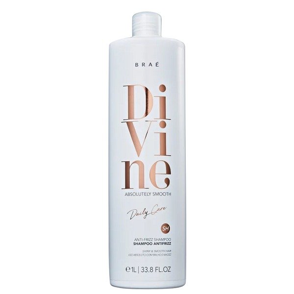 Brae Divine Anti-Frizz - Shampoo 1L+ Mascara 500g+ Leave-in 200g ÚNICO 2