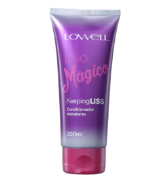 Lowell Keeping Liss Liso Magico Duo Home Care e Mascara Capilar 240g ÚNICO 7