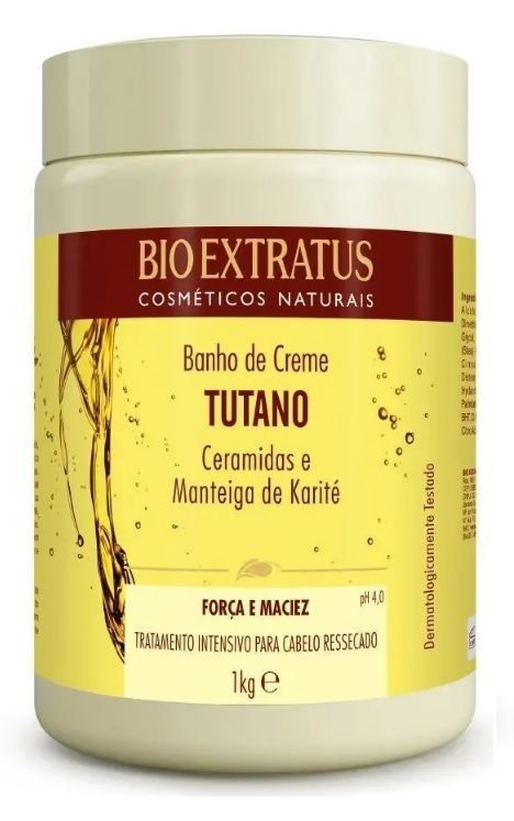 Banho De Creme Tutano Ceramidas E Karite Bio Extratus 1 Kg 1kg 2