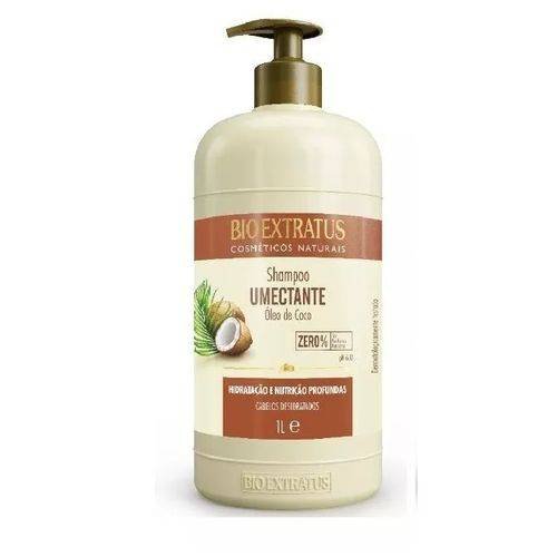 Shampoo Umectante Oleo de Coco Bio Extratus 1Lt 1L 1