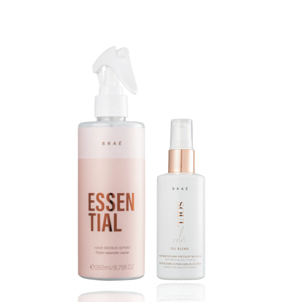 Kit BRAE Essential Fluido Reparador 260ml e Oil Soul Color 60ml