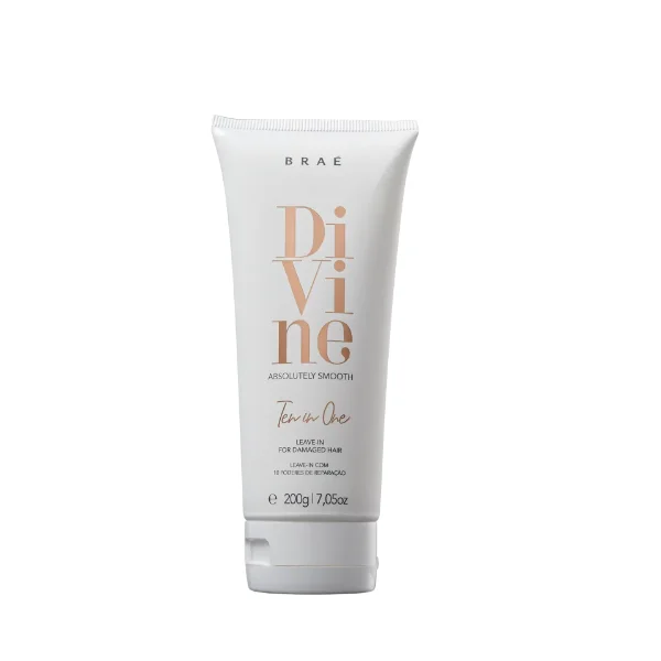 Brae Divine Shampoo 1L+Mascara 500g+Leave-in 200g+Revival Shine Oil 60ml ÚNICO 4