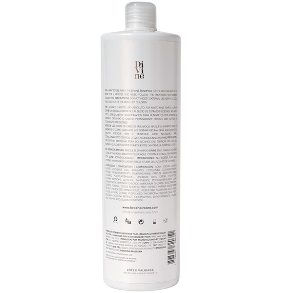 BRAE Divine Shampoo 1L Mascara 250g e Bond Angel Flex Efect 100ml ÚNICO 11