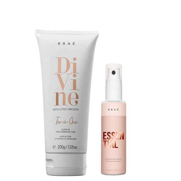 Brae Leave-in Divine e MINI Essential 60ML ÚNICO 5