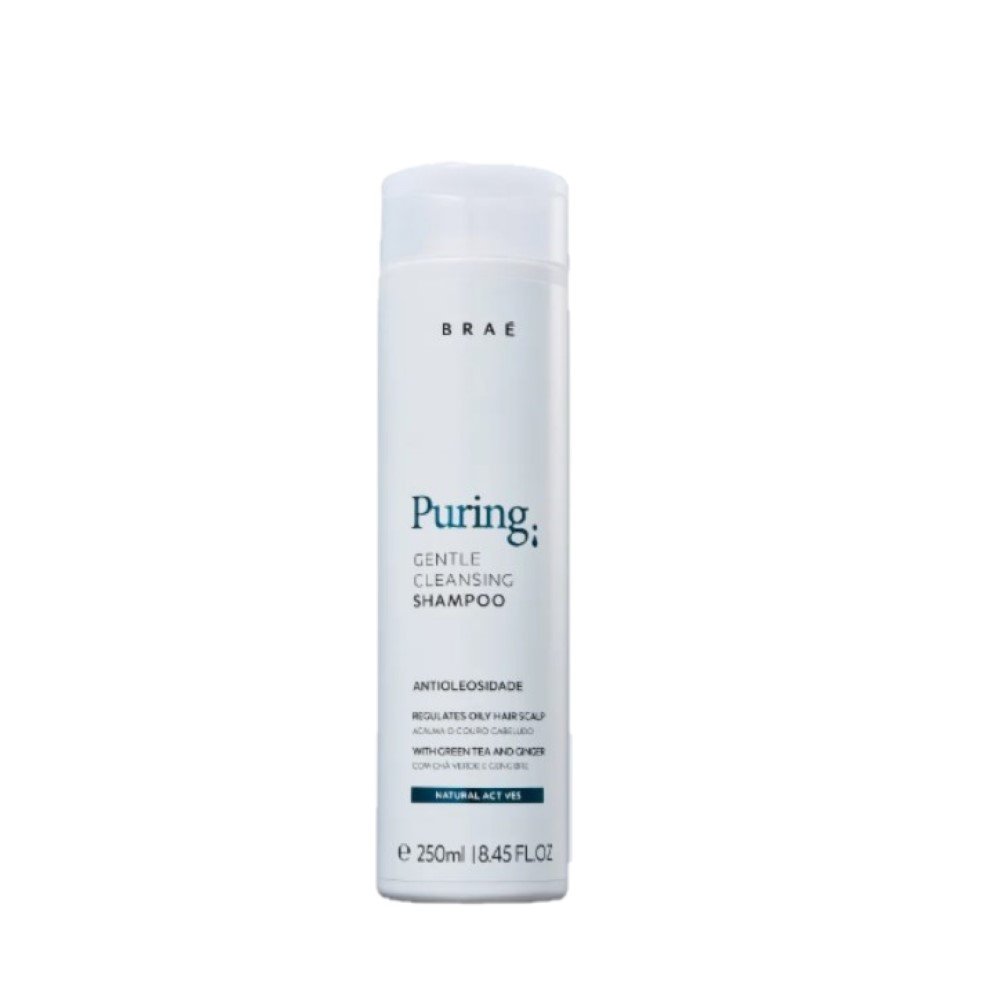 Brae Puring Shampoo Anti-Oleosidade 250ml (2 unidades) ÚNICO 2
