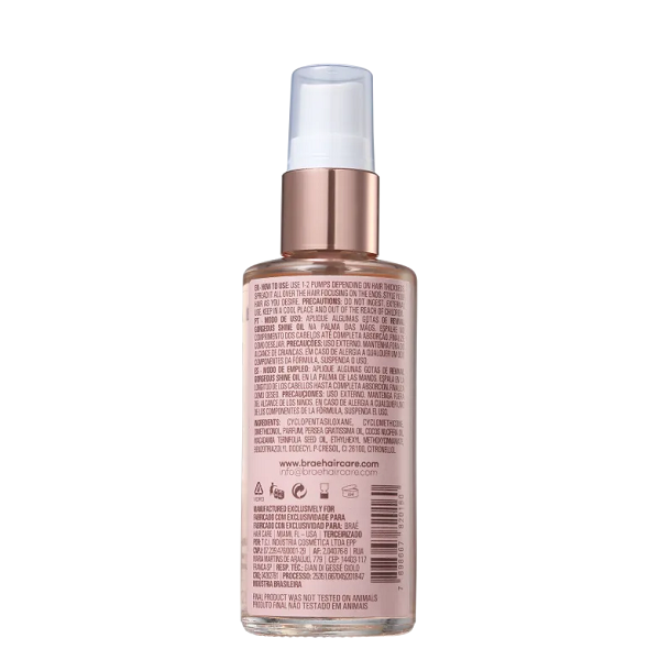BRAE Revival Gorgeous Shine Oil Oleo Capilar 60ml 2 unidades ÚNICO 6