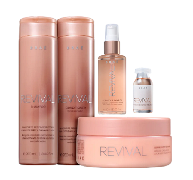 Brae Revival Kit Reconstrucao Home Care (5 Produtos) ÚNICO 1