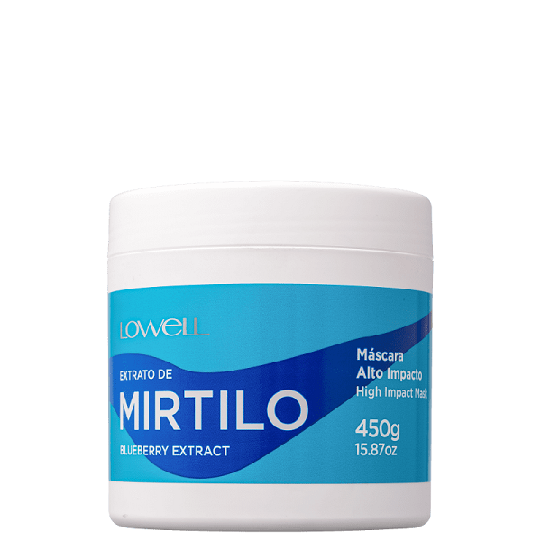 Lowell Extrato de Mirtilo Mascara 450g 450g 5