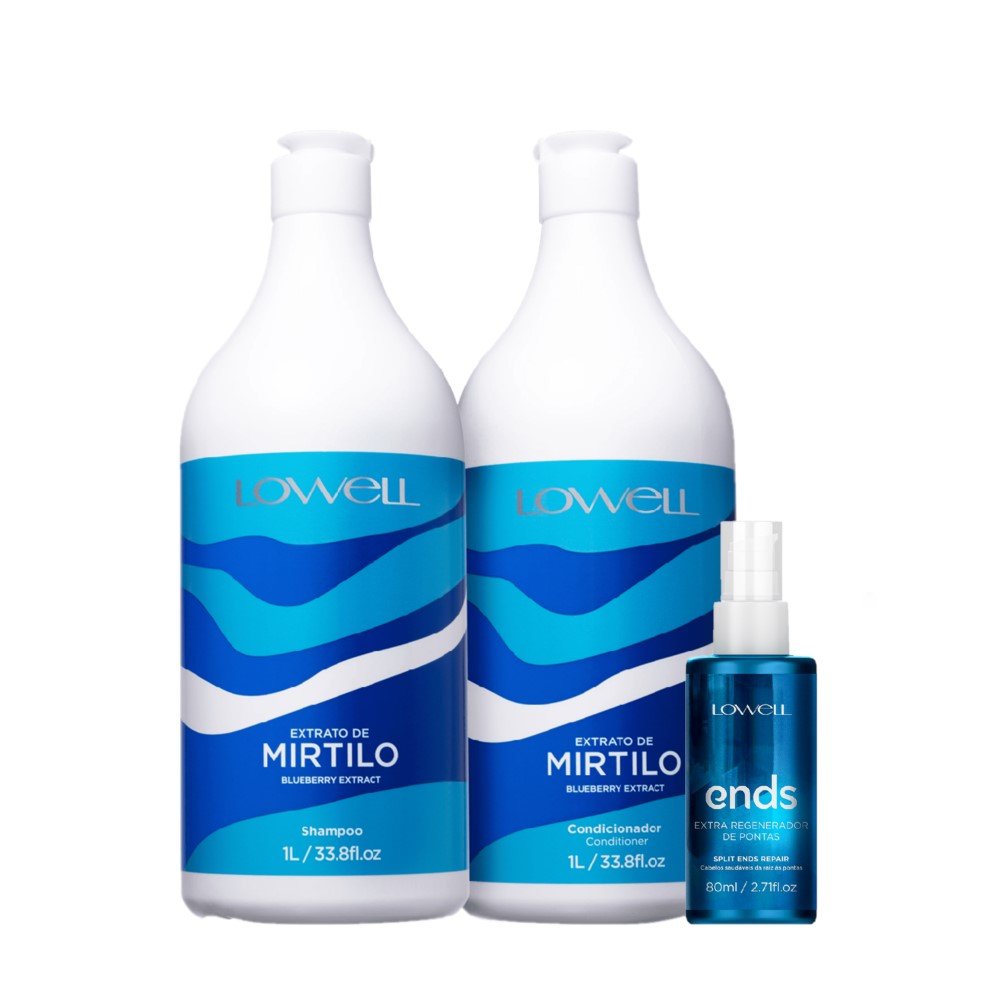 Lowell Extrato de Mirtilo Trio Salon Regenerador (3 produtos) ÚNICO 6