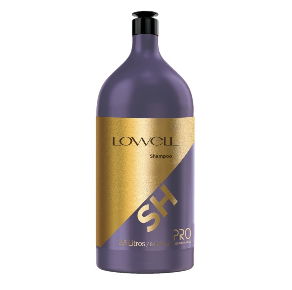 Shampoo lowell uso profissional 2,5 litros 2,5L 3