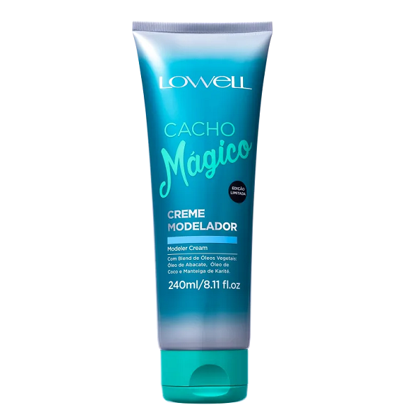 Lowell Cacho Magico Shampoo 240ml Creme Modelador 240ml e Mascara 240g ÚNICO 2