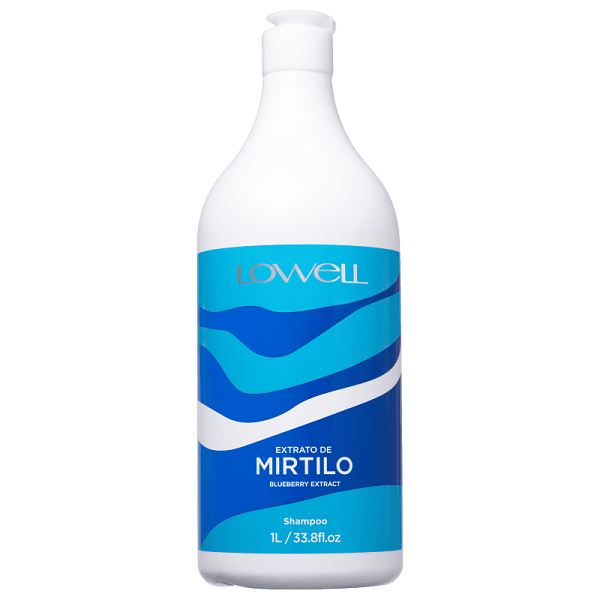 Lowell Extrato de Mirtilo Shampoo 1L e Mascara 450g ÚNICO 6