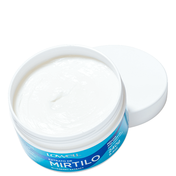 Lowell Extrato de Mirtilo Shampoo 1L Condicionador 200ml e Mascara 240g ÚNICO 4
