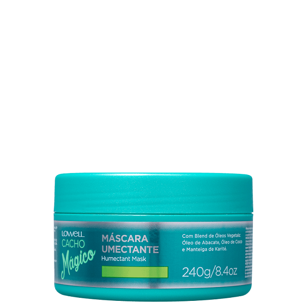 Lowell Cacho Magico Shampoo 240ml Creme Modelador 240ml Mascara 240g e Oleo 60ml ÚNICO 11